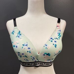 Pink Victoria’s Secret bra size 36 DD.